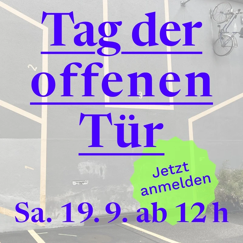Einladung zum Tag der offenen Tür